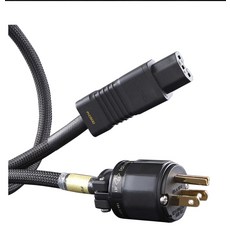 古河 Furutech 1.5m 發燒級電源線 專業音響設備優化 提升音質與降低雜訊 The Roxy, 黑色, 1個, The  Roxy