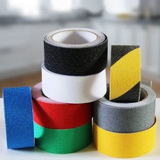 잔솔 논슬립 미끄럼 방지 테이프 5M 계단 패드 매트, 블랙옐로우(BY), 1개