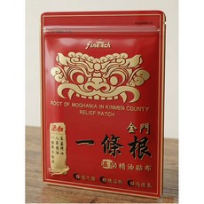 Finetech 金門一條根溫感精油貼布, 1個, 釩泰金門一條根7片/包