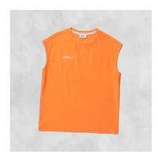 내셔널지오그래픽 키즈 K232URG670 백로고 워터 슬리브리스 라운드티 ORANGE 243772 FE3181926-E2B