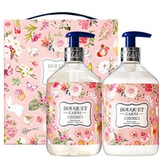 BOUQUET GARNI 香氛身體沐浴乳 520ml+乳液 520ml White Musk, 1組