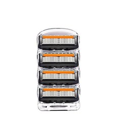 德國品質手動刮鬍刀：舒適刮鬍體驗, 1個, 【精鋼5層】4個