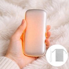 가벼운 충전식 손난로 뜨거운 커피한잔과 어울리는 파스텔마카롱 5000mAH, 파스텔그린, hw77st
