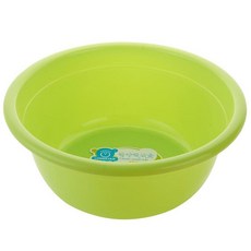 LONGSTAR 加厚加高特大洗腳盆 深度加大洗衣盆 家用兒童專用臉盆 耐用塑膠盆, 綠色, 1個