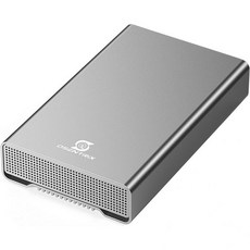 GX100 12테라바이트 USB 3.2 제네레이션 2 10기가비트퍼초 외장 하드 드라이브 허브 포함 윈도우 또는 맥OS 데스크탑 PC/노트북용 - 2년 보증