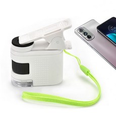 스마트폰 장착 미니현미경 80배율 미니 현미경 마이크로스콥 루페, 본상품