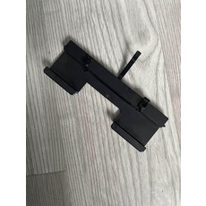 투명 빨대 디스펜서 보관함 정리 용기 탕비실 방진 카페, 1개, 프레스 액세서리