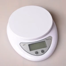 디지털 주방 저울 원형 무게 측정 도구 USB 2KG/0.1g LED 디스플레이 전문가용 전자 커피 저울 가정용 바리, 01 Mini Scale