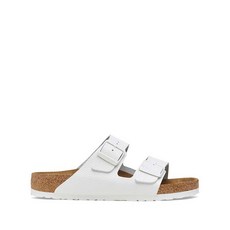 버켄스탁 아리조나 가죽 슬라이더 샌들