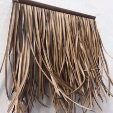 초가 지붕 인조 방수 볏짚 볏집 방수 카페, 레트로 그레이 0.5mx잔디 0.5m