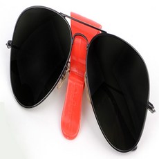 솜다락 차량용 다용도 썬바이저 클립 2P 차량선글라스보관