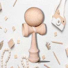 너도밤나무 켄다마 전통문화 원목교구 집중력 향상 교육 친환경소재 완구, 2개