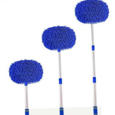 차량용 세차 브러쉬 다용도 탈착식 세척솔 차량용 워시 브러쉬 길이 조절 조절형 용품 미트 스틱 먼지 제거, NA그린, NA리필솔