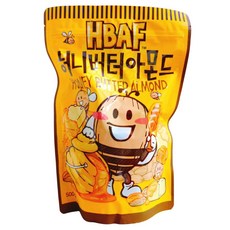 HBAF 蜂蜜奶油杏仁 500g, 500公克, 1個