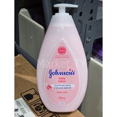 존슨즈베이비 로션 핑크, 750ml, 1개