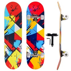 vigvitspo스케이트보드, 1개, 낙서