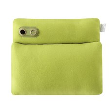 石墨烯智能恆溫暖手袋，親膚材質三檔調溫多用途暖手捂，冬季保暖必備, 螢光綠【石墨烯發熱｜無水設計】, 1個