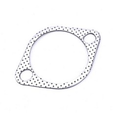 Dynoracing 2.75 71mm 자동차 엔진 배기 가스켓 알루미늄 다운파이프 플랜지 5개/로트 2개의 구멍이 있는