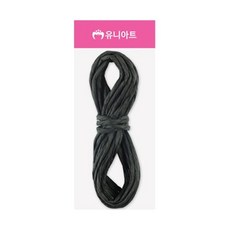 4mm 검정 칼라 지끈 공예용, 개 (1개입)
