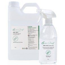 초록향기 피톤치드 스프레이 500ml + 리필 2L 세트, 1세트