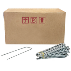 국내생산 5cm x 15cm 대 부직포고정핀 2.8mm 멀칭고정핀 부직포핀 제초매트 야자매트 고정, 500개