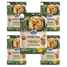 폰타나 베네치아 페페론치노&갈릭 봉골레 싱글 파우치 파스타소스, 100g, 5개