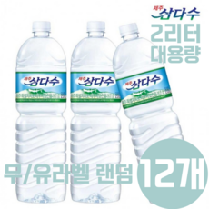 제주 삼다수, 2L, 12개