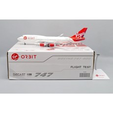 JC 1/200 Virgin Orbit 747-400 飛行測試模型 XX20281, 1個