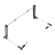 TOOMOD 조절 가능한 알루미늄 후면 안티 롤 바 스태빌라이저 어셈블리 1/10 Tamiya Super ClodBuster/Bullhead TXT-1 트럭 RC 자동차 업그레, TOOMOD 조절 가능한 알루미늄 후면 안티 롤 바 스