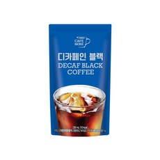 카페모어 디카페인 아메리카노 블랙 파우치 음료, 10개, 230ml