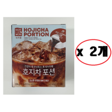 녹차원 호지차 포션, 25g, 2개, 10개입