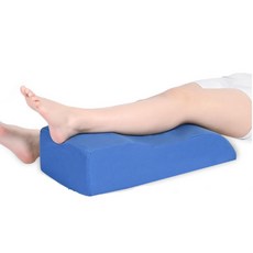 노인 환자 임산부 붓기 종아리 다리 발 베개 병원 기브스 발다리 깁스, 블루