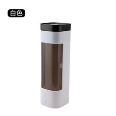 一次性杯子取杯器 免打孔紙杯架 免洗杯架 無痕取杯架 自動取杯器 紙杯取杯器 紙杯盒 飲水機取杯架, 白色, 1個
