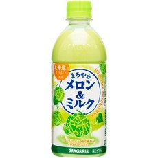 일본 산가리아 부드러운 멜론 우유 500ml 24병 496598