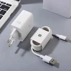 Realme SuperVOOC EU 충전기 고속 전원 어댑터 USB C 케이블 13 12 Pro + GT Neo 3T Find X7 X8 11.5 m 80W, 04 EU Add 1.5M Cable, 01 China Mainland