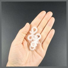 세븐스토어 8자 S자 후크 줄조명 미니전구 가랜드 수납 걸이 흘러내림 방지 홀더, 1개