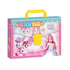 캐치 티니핑 사랑의 하츄핑 IQ가방퍼즐, 1세트, 48피스