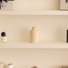 MYUMYU 沐慕家居 小花瓶 插花瓶 桌面花瓶 攝影花瓶 花藝 法式花瓶 乾花瓶 素雅平口花瓶 台灣24H出貨, 米黃點點