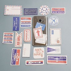 비행기 스티커 라벨 빈티지 다꾸스티커 다이어리스티커 귀여운스티커 다이어리꾸미기 예쁜스티커