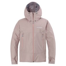 mont-bell 女 Rain Trekker GTX 雨衣 1128730, 粉紅(PK), 1個