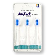 팡팡상점 애니픽 리필 전동 칫솔모 3P
