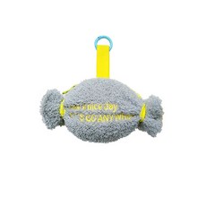 강아지 산책용 휴대용 배변봉투 파우치 귀여운 캔디 디자인 리드줄 걸이 배변봉투 수납 케이스, 1개, 1개입, 파라갣