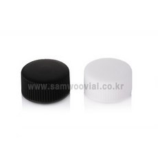 스크류바이알용캡/뚜껑(20ml.25ml용), 흰색, 테프론라이너