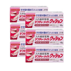 일본 덴처메이트 틀니 접착제 의치 안정제 12g, 12ml, 6개