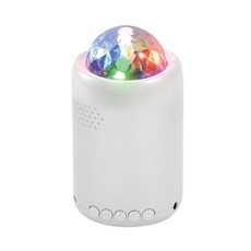 코시 디스코LED블루투스스피커, SP3070BT, 화이트