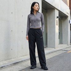 나이키 운동용 긴바지 클래식 오픈헴 여성 스트레이트 팬츠 바지 1783044