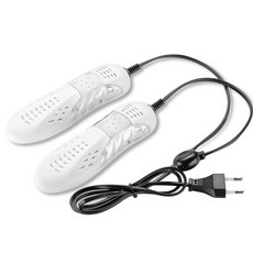 신발 건조기 운동화 살균기 소독기 슈드레서 110-240V 레이스 자동차 모양 Voilet 가벼운 발 보호대 부팅 냄새 탈취제 제습 장치 히터 EU 미국, 백색