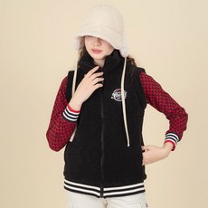 지니골프 뽀글이 양털 골프조끼