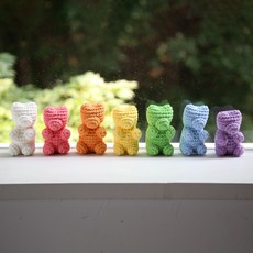 [Ancalls] [DIY키트] 젤리곰 코바늘인형 Gummy Bear, B) 아이돌 King 파스텔, 1개