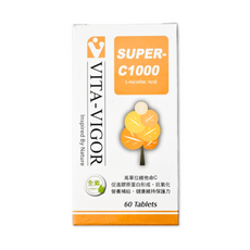 VITA-VIGOR SUPER-C1000 維他命C錠, 5個, 60顆